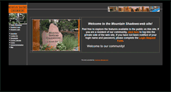 Desktop Screenshot of mountainshadowshoa.net